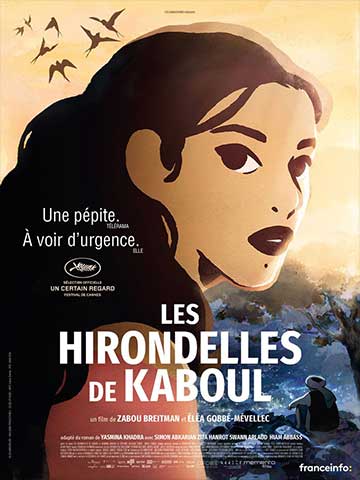 Les Hirondelles de Kaboul - Cinéma Les etoiles -Bruay La Buissière