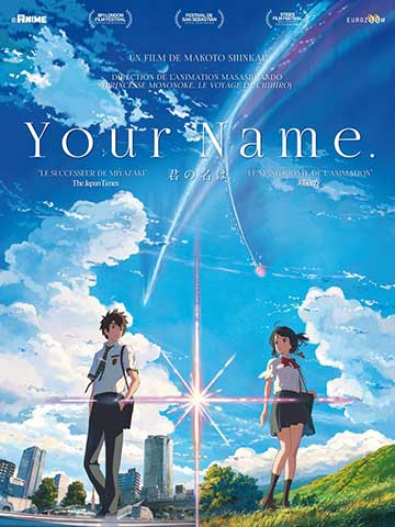 Your name - Cinéma Les etoiles -Bruay La Buissière