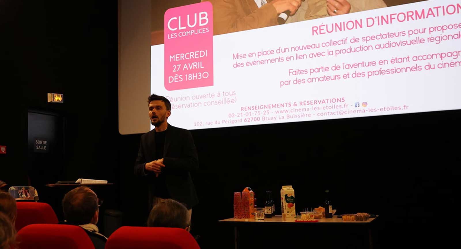 Club Les Complices - Cinéma Les Étoiles - Bruay la Buissière