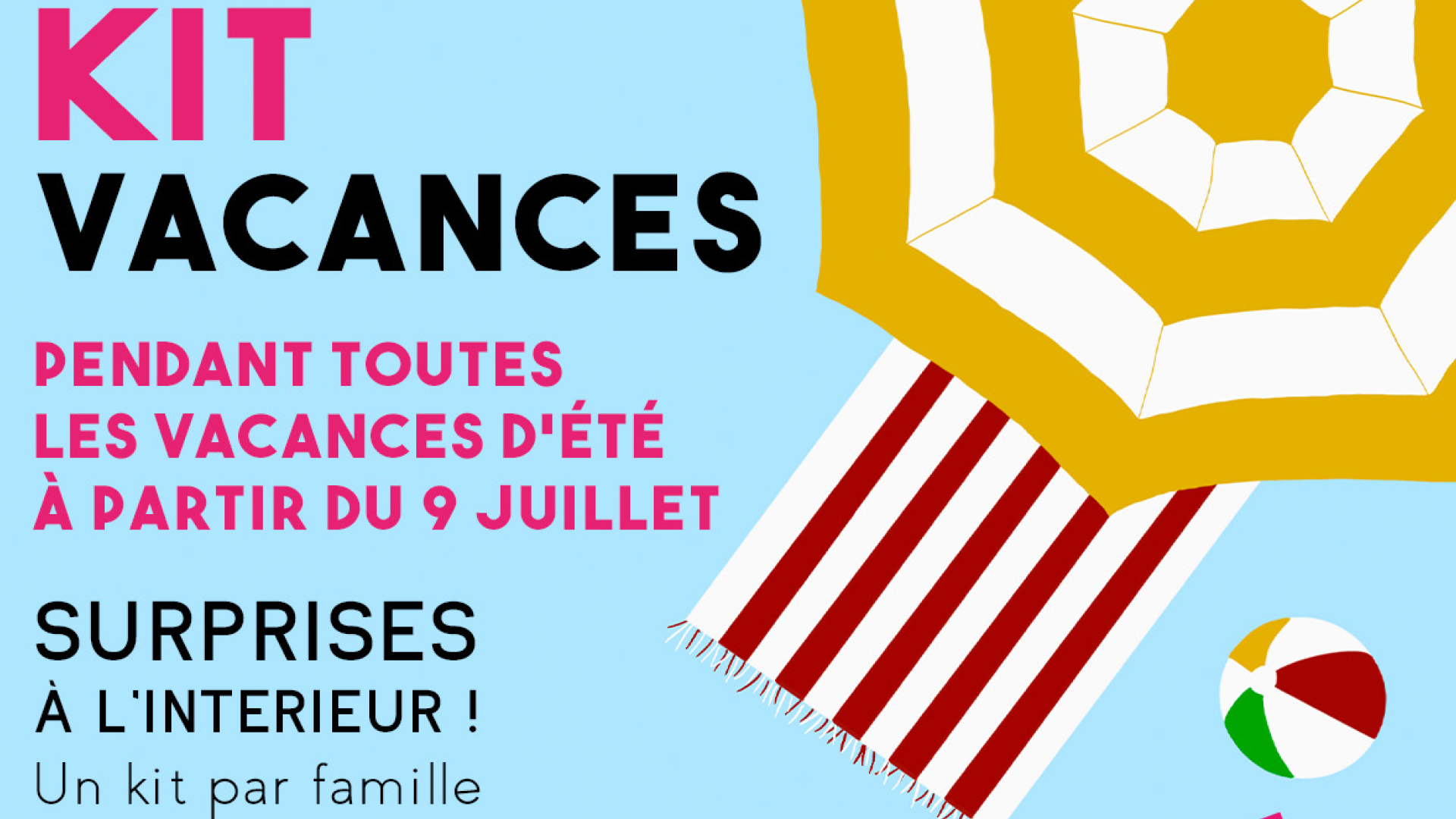 Kit vacances - Cinéma Les Etoiles de Bruay-La-Buissière