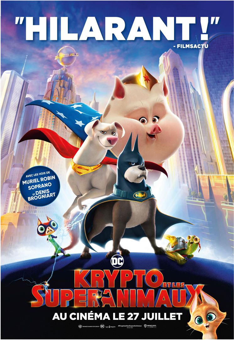 Krypto et les super-animaux - Cinéma Les Étoiles - Bruay la Buissière