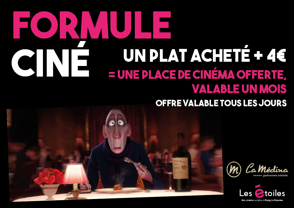 Formule Ciné - La Médina - Cinéma Les Étoiles - Bruay la Buissière