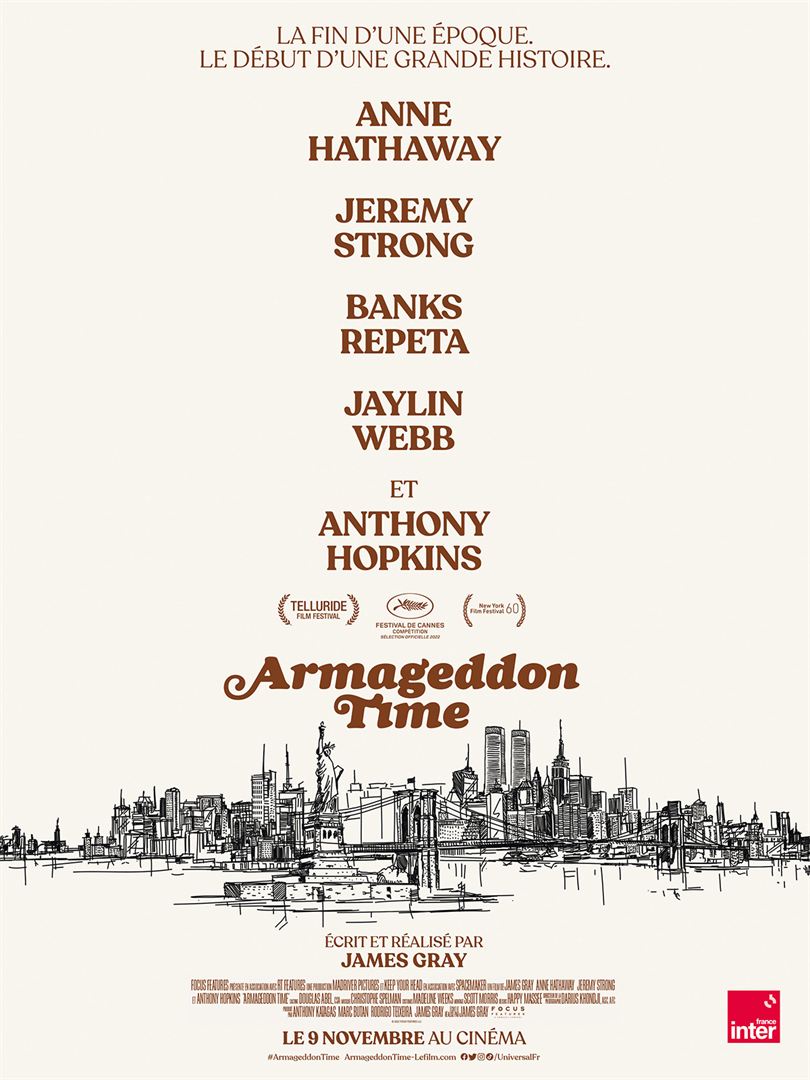 Armageddon Time - Cinéma Les Étoiles - Bruay la Buissière