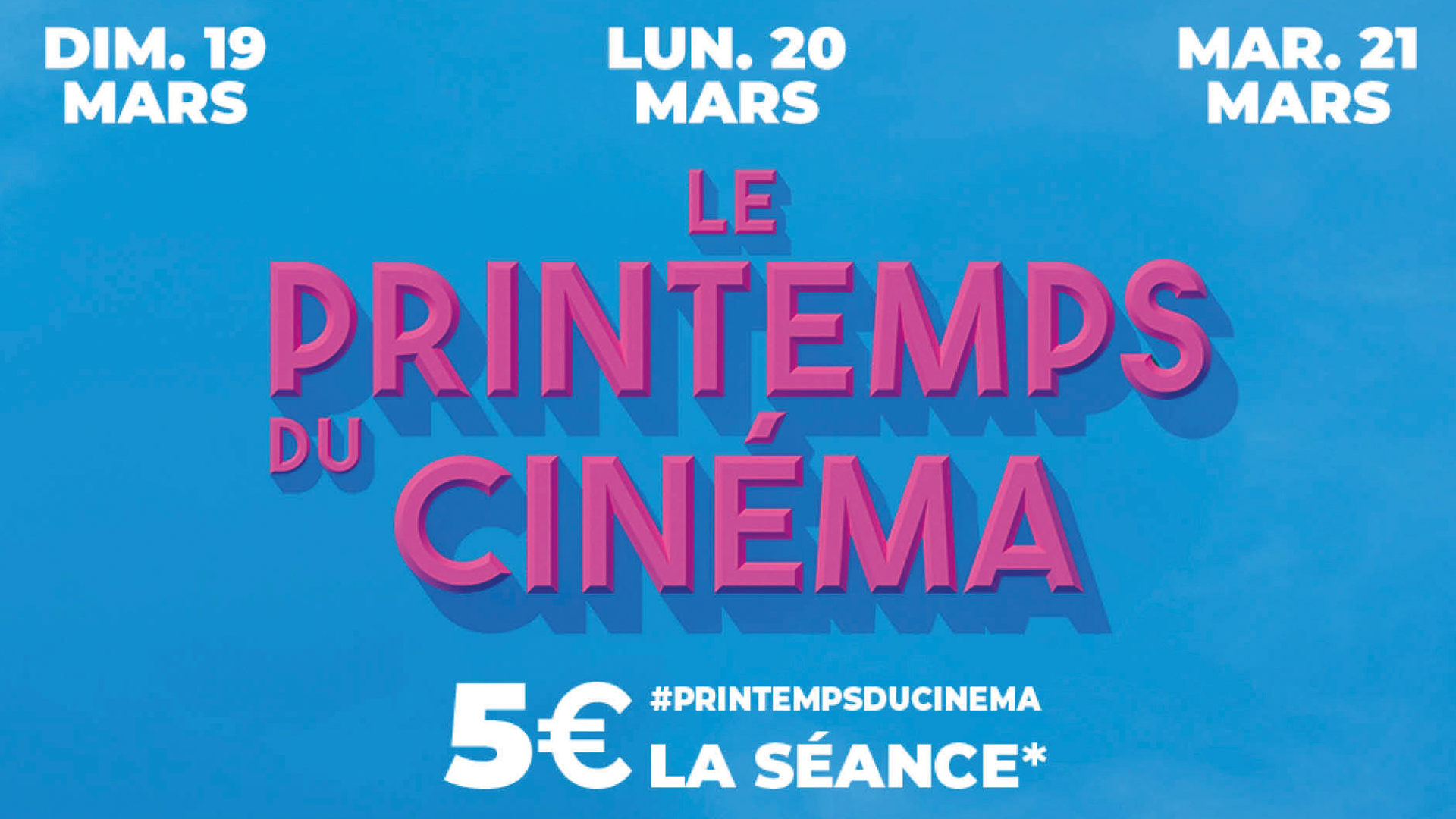Le Printemps du cinéma 2023 - Cinéma Les Etoiles de Bruay-La-Buissière