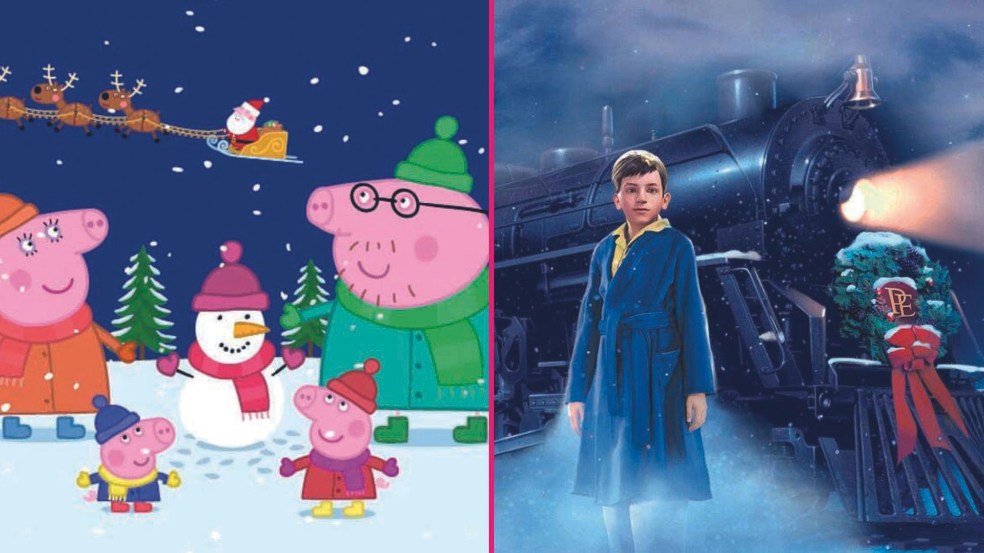 Ciné P'tit Déj de Noël - Mercredi 20 décembre à 10h30 - Le Noël de Peppa Pig ou Le Pôle Express - Cinéma Les Étoiles - Bruay la Buissière