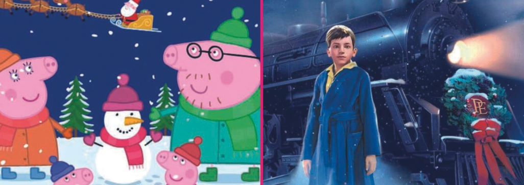 Ciné P'tit Déj de Noël - Mercredi 20 décembre à 10h30 - Le Noël de Peppa Pig ou Le Pôle Express - Cinéma Les Étoiles - Bruay la Buissière